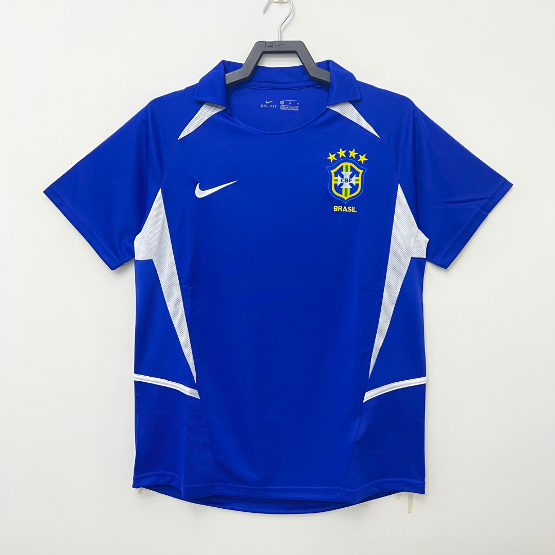 BRAZIL 2002 AWAY JERSEY