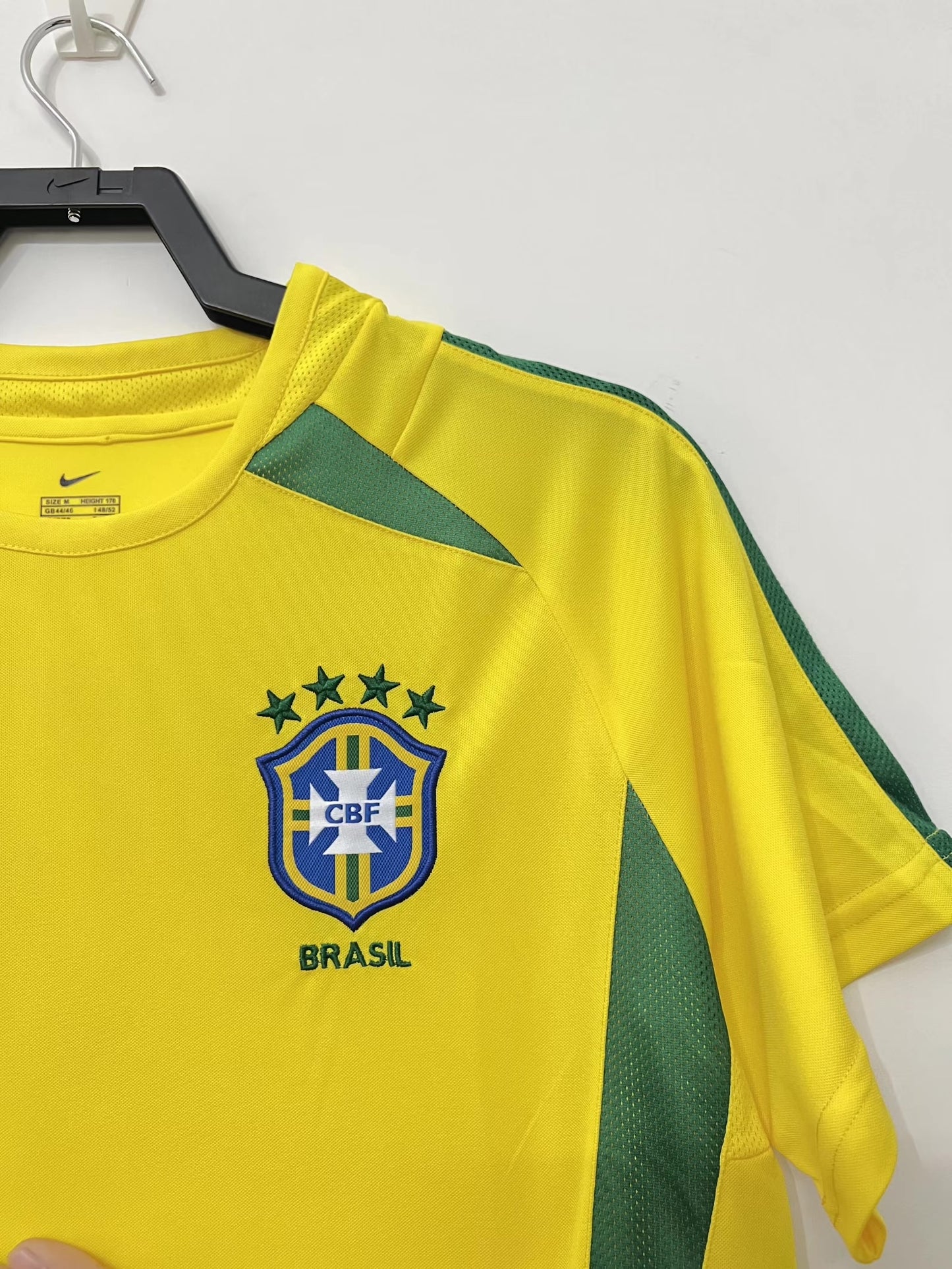 BRAZIL 2002 RETRO JERSEY