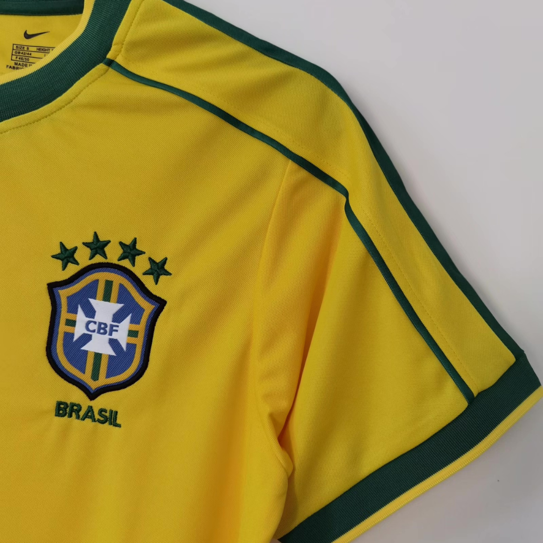 BRAZIL 1998 HOME JERSEY