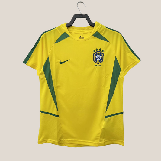 BRAZIL 2002 RETRO JERSEY